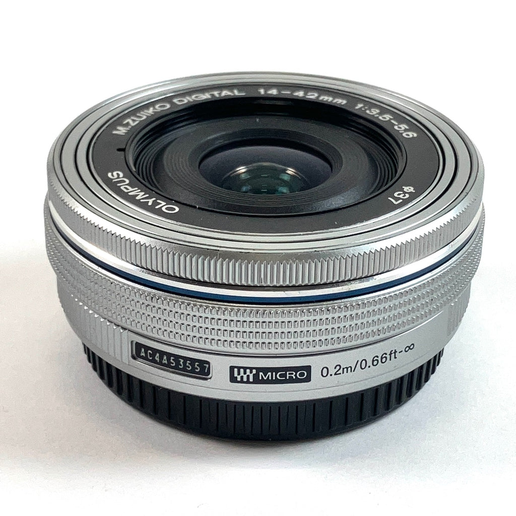 オリンパス OLYMPUS PEN Lite E-PL7 14-42mm EZレンズキット シルバー デジタル ミラーレス 一眼カメラ 【中古】