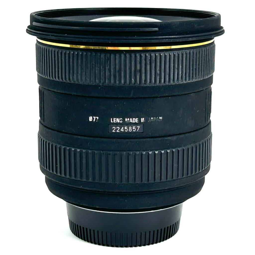 シグマ SIGMA 10-20mm F4-5.6 EX DC HSM (ニコンF用) 一眼カメラ用レンズ（オートフォーカス） 【中古】