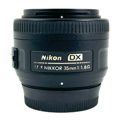 ニコン Nikon AF-S DX NIKKOR 35mm F1.8G 一眼カメラ用レンズ（オートフォーカス） 【中古】