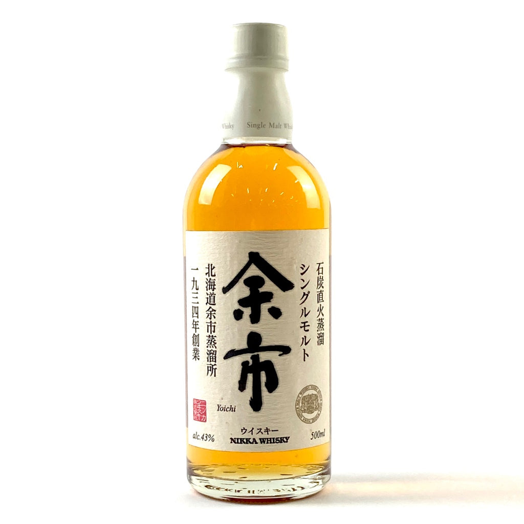 【東京都内限定お届け】ニッカ NIKKA 余市 シングルモルト 石炭直火蒸溜 500ml 国産ウイスキー 【古酒】