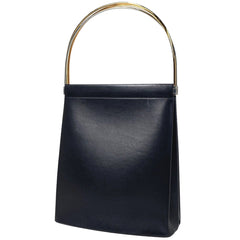 【在庫一掃】 カルティエ トリニティ ハンドバッグ レザー ブラック レディース 【中古】 brbag