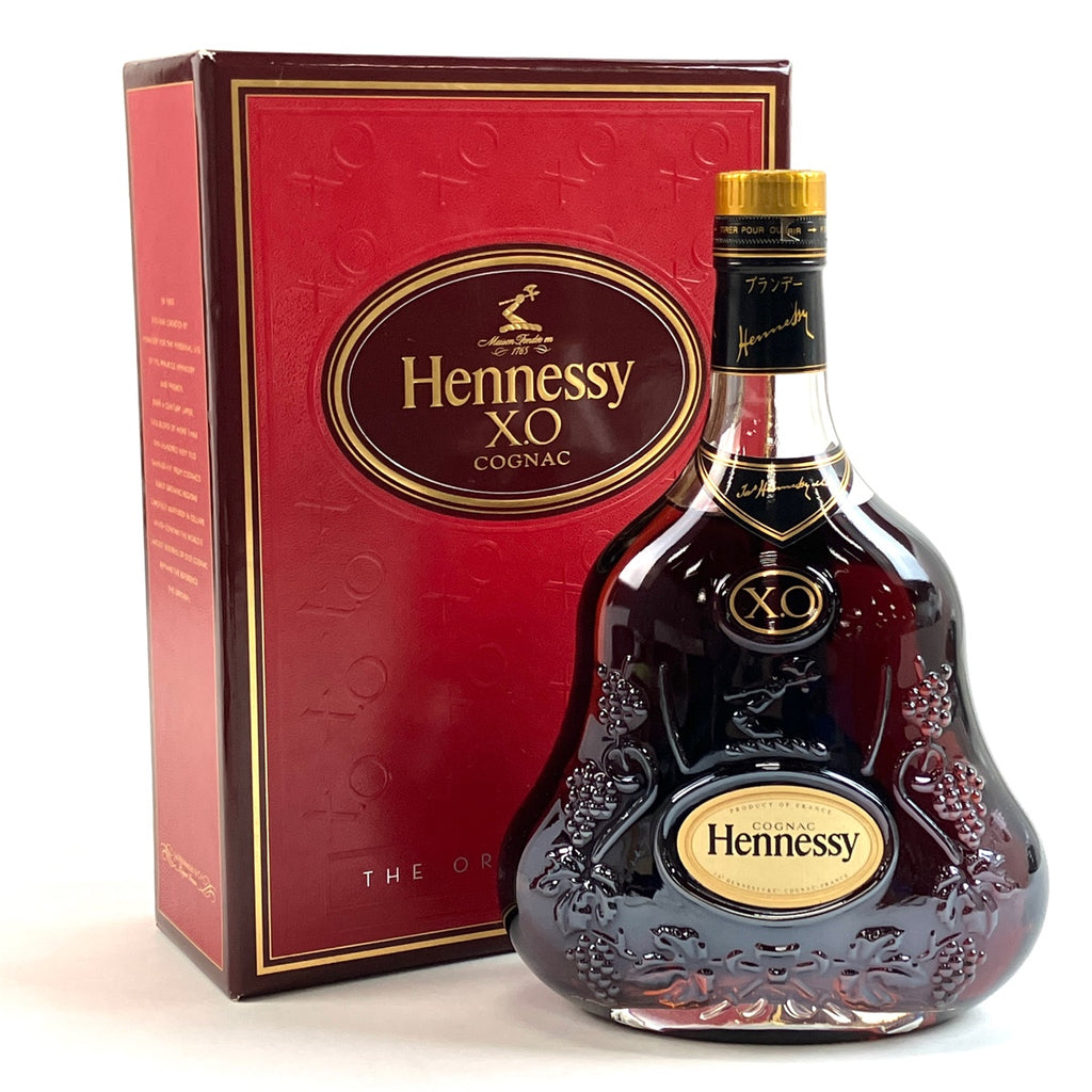 ヘネシー Hennessy XO 金キャップ クリアボトル 700ml ブランデー コニャック 【古酒】