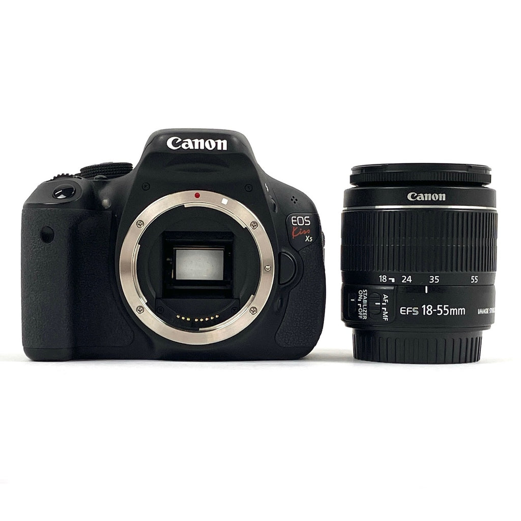 キヤノン Canon EOS Kiss X5 EF-S 18-55 IS II レンズキット デジタル 一眼レフカメラ 【中古】