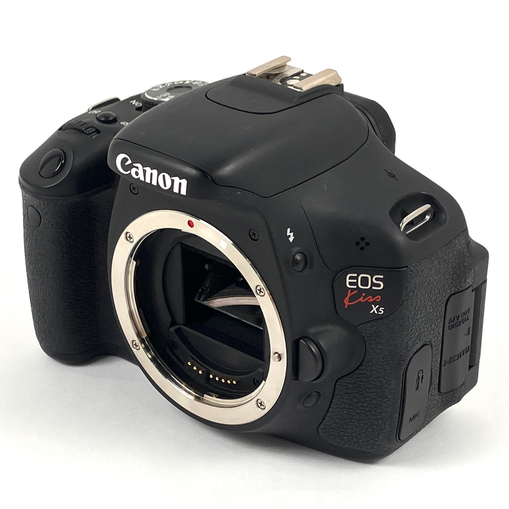 キヤノン Canon EOS Kiss X5 EF-S 18-55 IS II レンズキット デジタル 一眼レフカメラ 【中古】