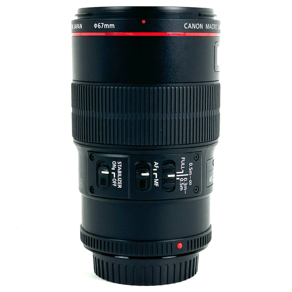 キヤノン Canon EF 100mm F2.8L MACRO IS USM 一眼カメラ用レンズ（オートフォーカス） 【中古】