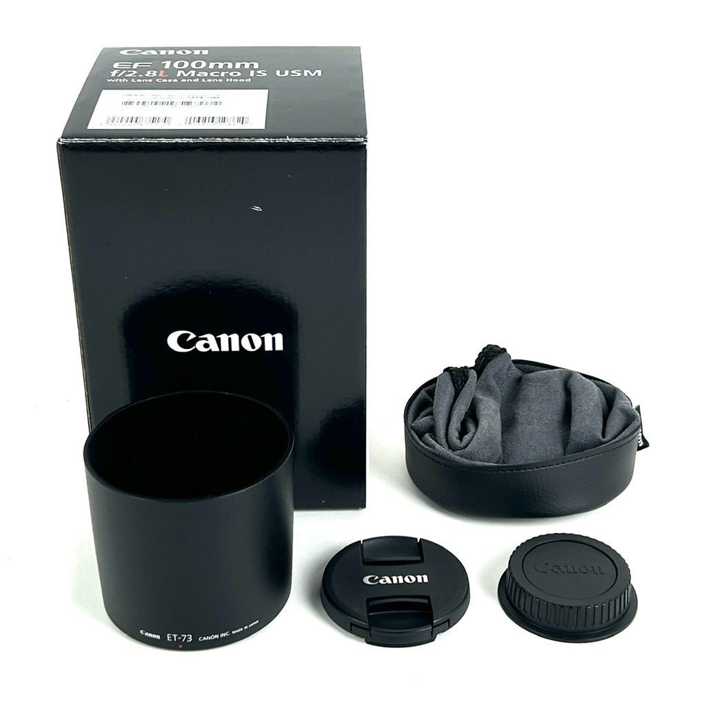 キヤノン Canon EF 100mm F2.8L MACRO IS USM 一眼カメラ用レンズ（オートフォーカス） 【中古】