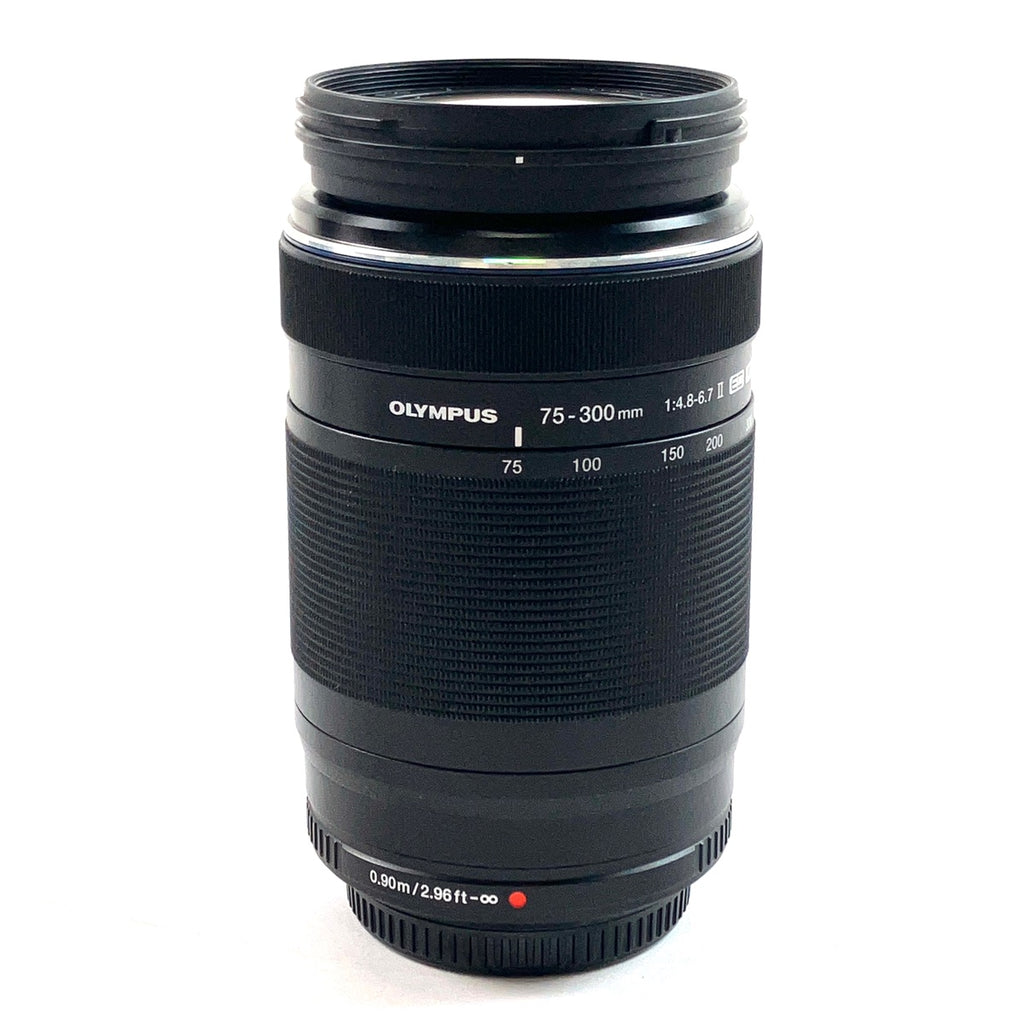 オリンパス OLYMPUS M.ZUIKO DIGITAL ED 75-300mm F4.8-6.7 II 一眼カメラ用レンズ（オートフォーカス） 【中古】