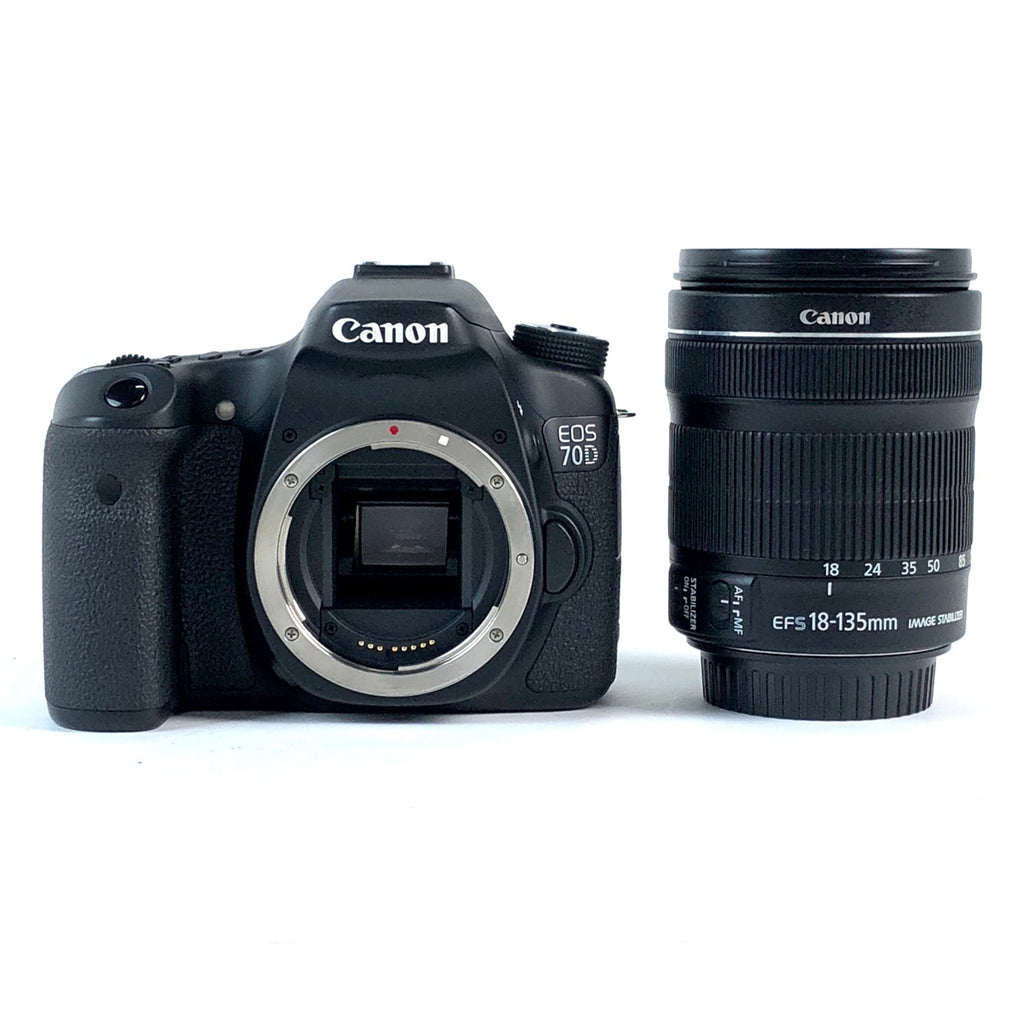 キヤノン Canon EOS 70D EF-S 18-135 IS STM レンズキット デジタル 一眼レフカメラ 【中古】