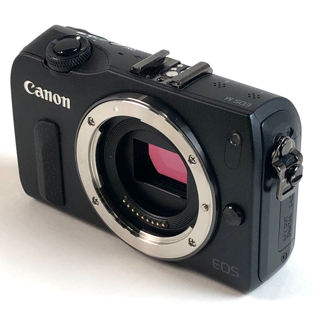 キヤノン Canon EOS M EF-M 22 STM レンズキット ブラック デジタル ミラーレス 一眼カメラ 【中古】