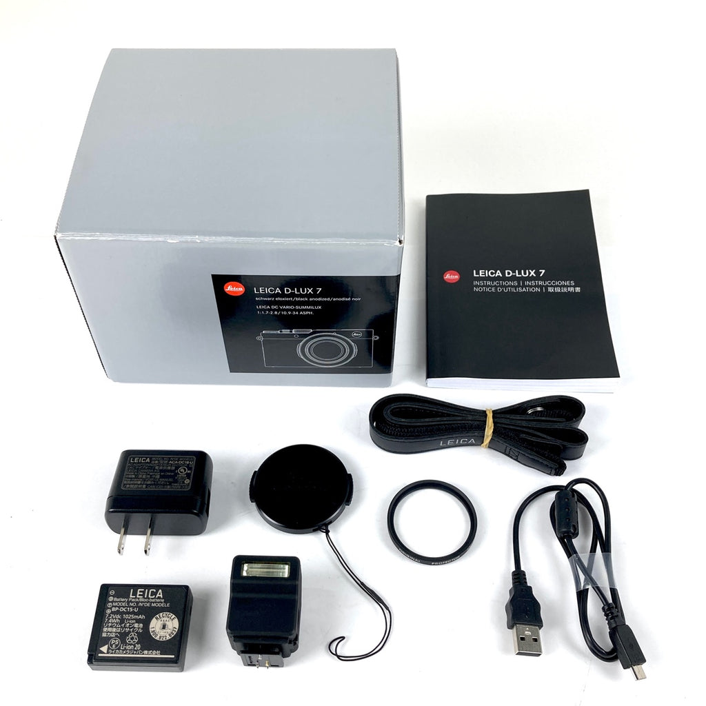 ライカ LEICA D-LUX7 ブラック コンパクトデジタルカメラ 【中古】