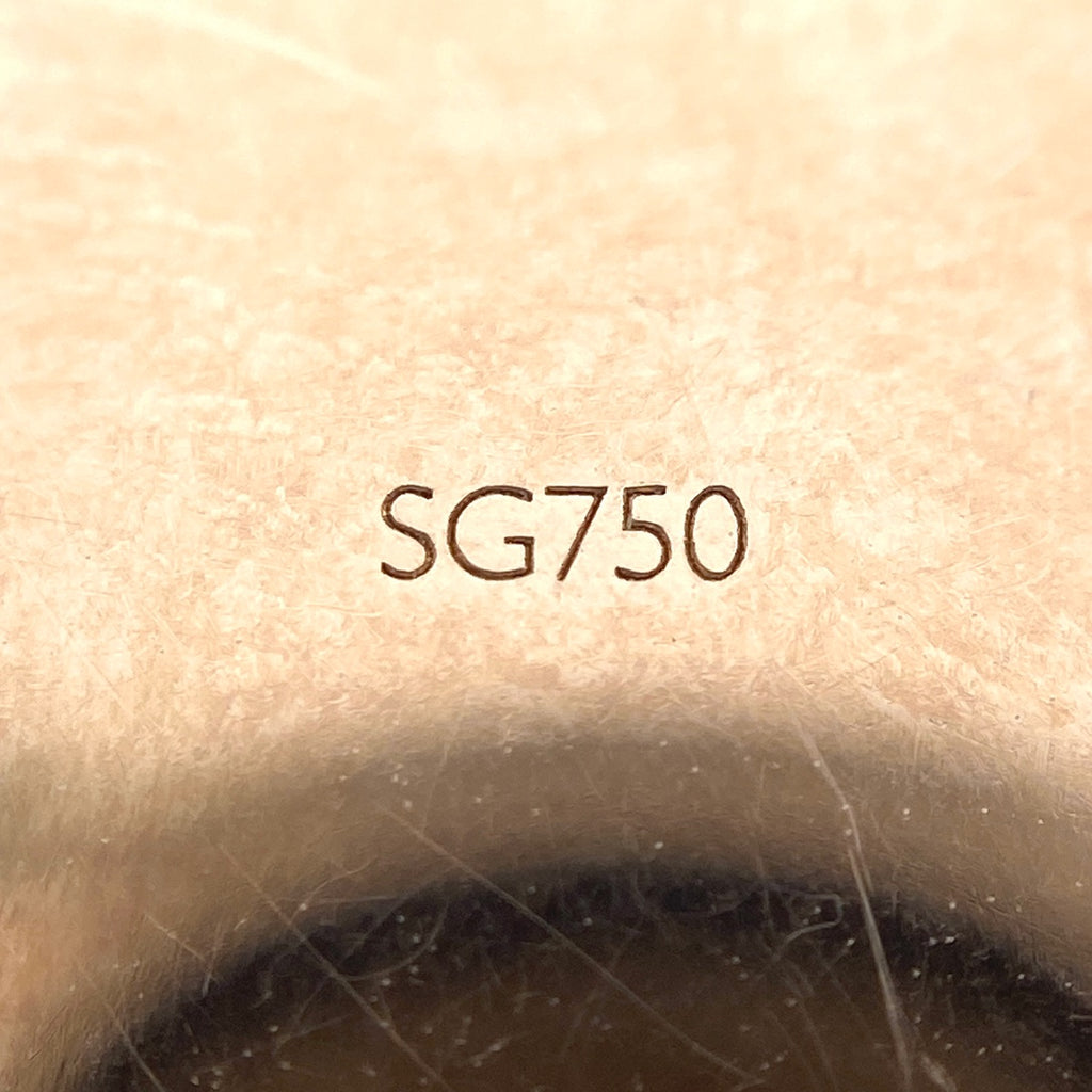 タサキ サファイア ダイヤ SG750 サクラゴールド ネックレス ルビー ペンダント  ネックレス 750 ダイヤモンド SG レディース 【中古】brjwl