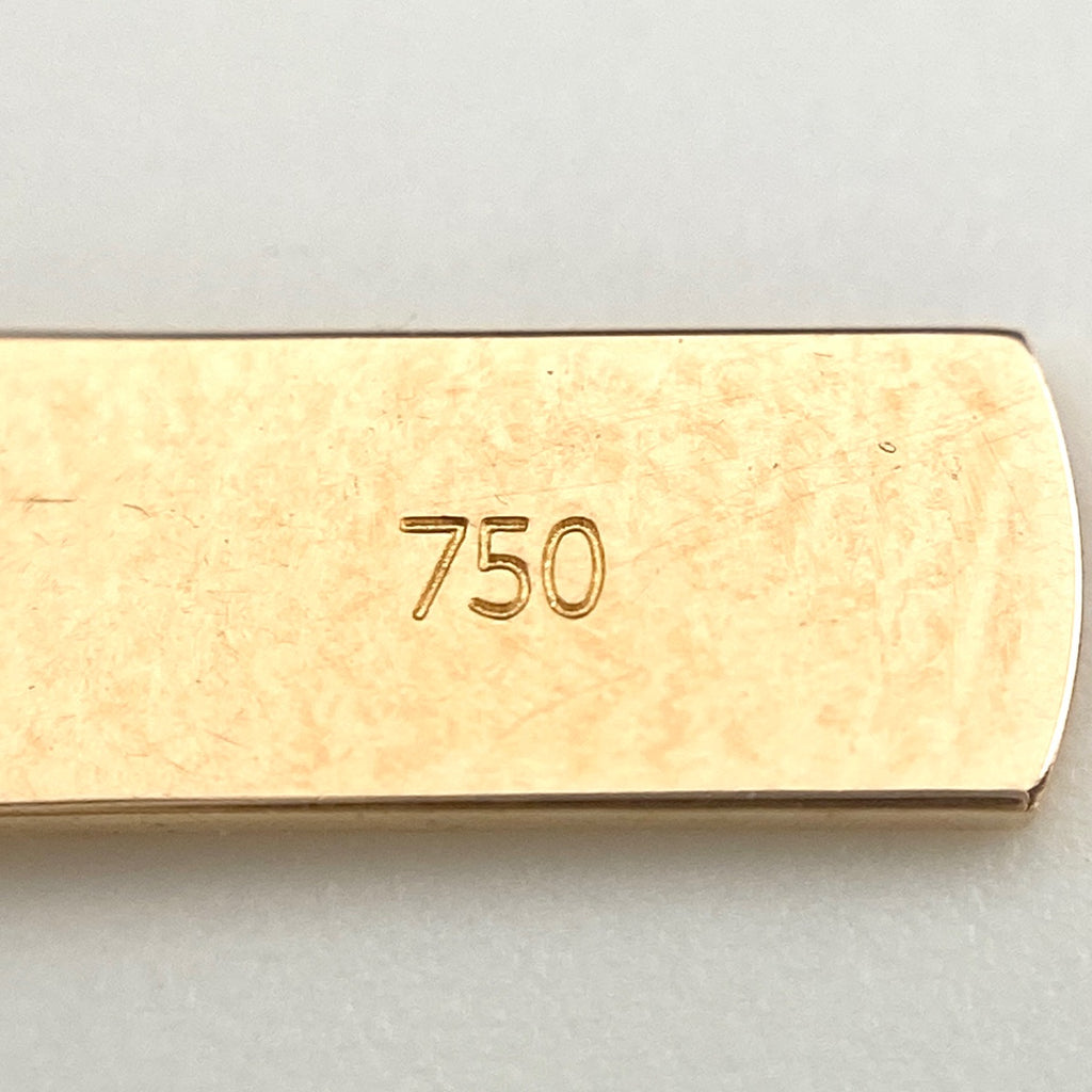 タサキ サファイア ダイヤ SG750 サクラゴールド ネックレス ルビー ペンダント  ネックレス 750 ダイヤモンド SG レディース 【中古】brjwl