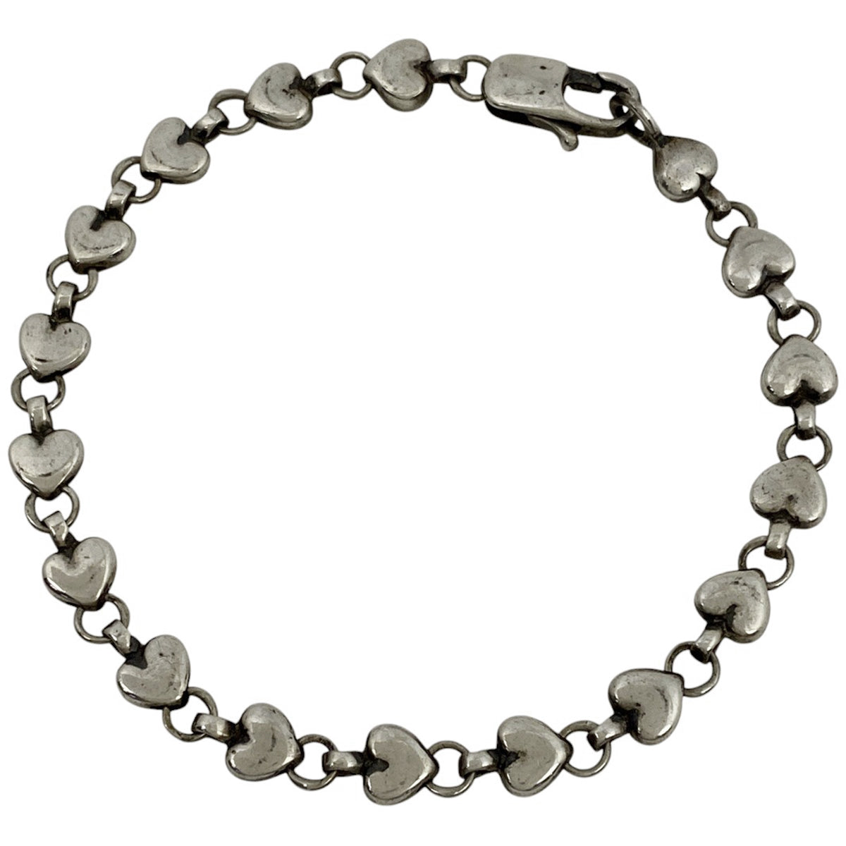 ティファニー パフハート ブレスレットSV925 TIFFANY&Co. ティファニー パフハート ブレスレット SV925