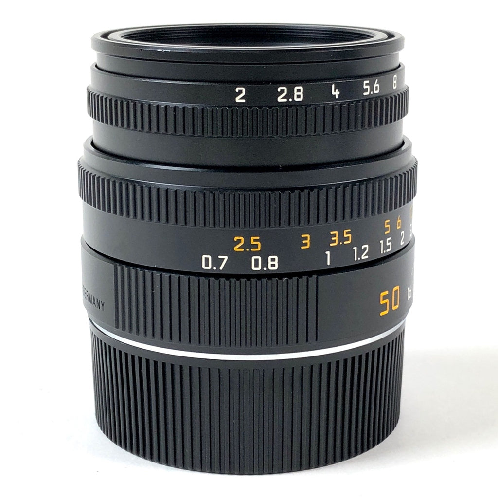 ライカ LEICA SUMMICRON-M 50mm F2 ズミクロン ブラック レンジファインダーカメラ用レンズ 【中古】cambb