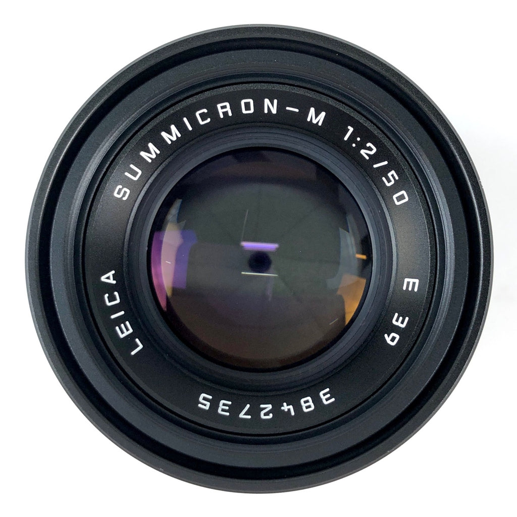 ライカ LEICA SUMMICRON-M 50mm F2 ズミクロン ブラック レンジファインダーカメラ用レンズ 【中古】cambb