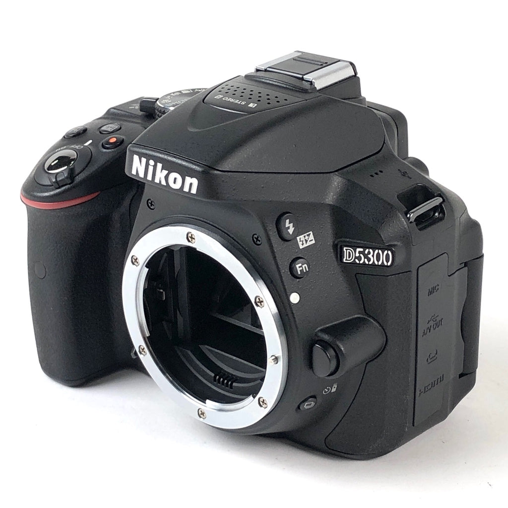 ニコン Nikon D5300 18-55 VR II レンズキット ブラック デジタル 一眼レフカメラ 【中古】cambb