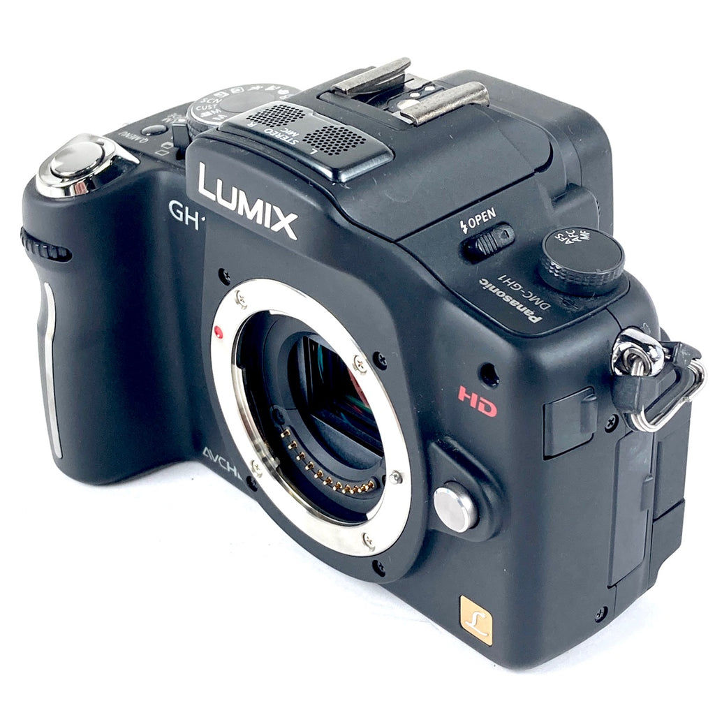 パナソニック Panasonic LUMIX DMC-GH1Kレンズキット ブラック デジタル ミラーレス 一眼カメラ 【中古】