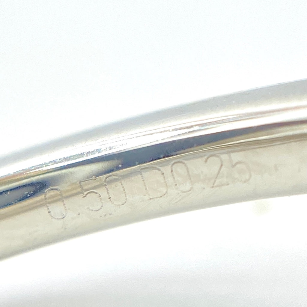 GSTV デザインリング プラチナ ダイヤモンド メレダイヤ 指輪 リング 16.5号 Pt950 ダイヤモンド レディース 【中古】 
 ラッピング可