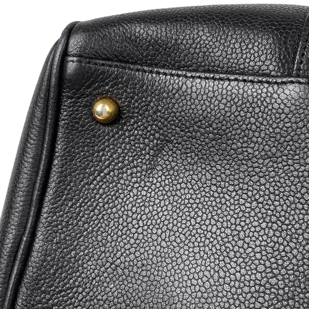 シャネル ココマーク ハンドバッグ ボストンバッグ ハンドバッグ レザー ブラック レディース 【中古】brbag