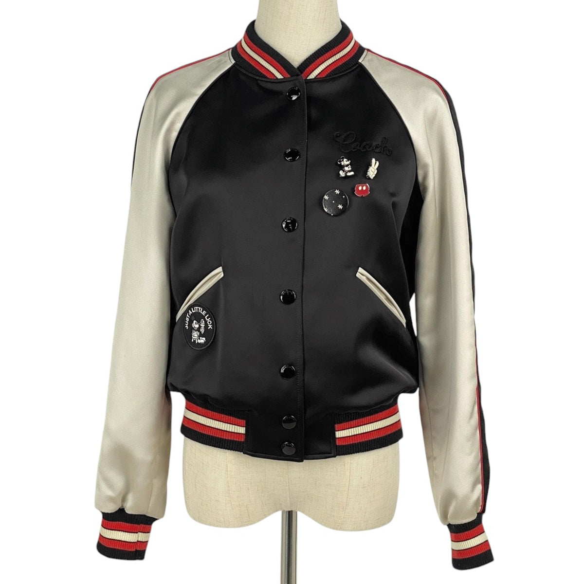 ☆ディズニーランドで購入☆ジャンパー(スカジャン)☆リバーシブル☆LL☆ ☆ディズニーランドで購入☆ジャンパー(スカジャン