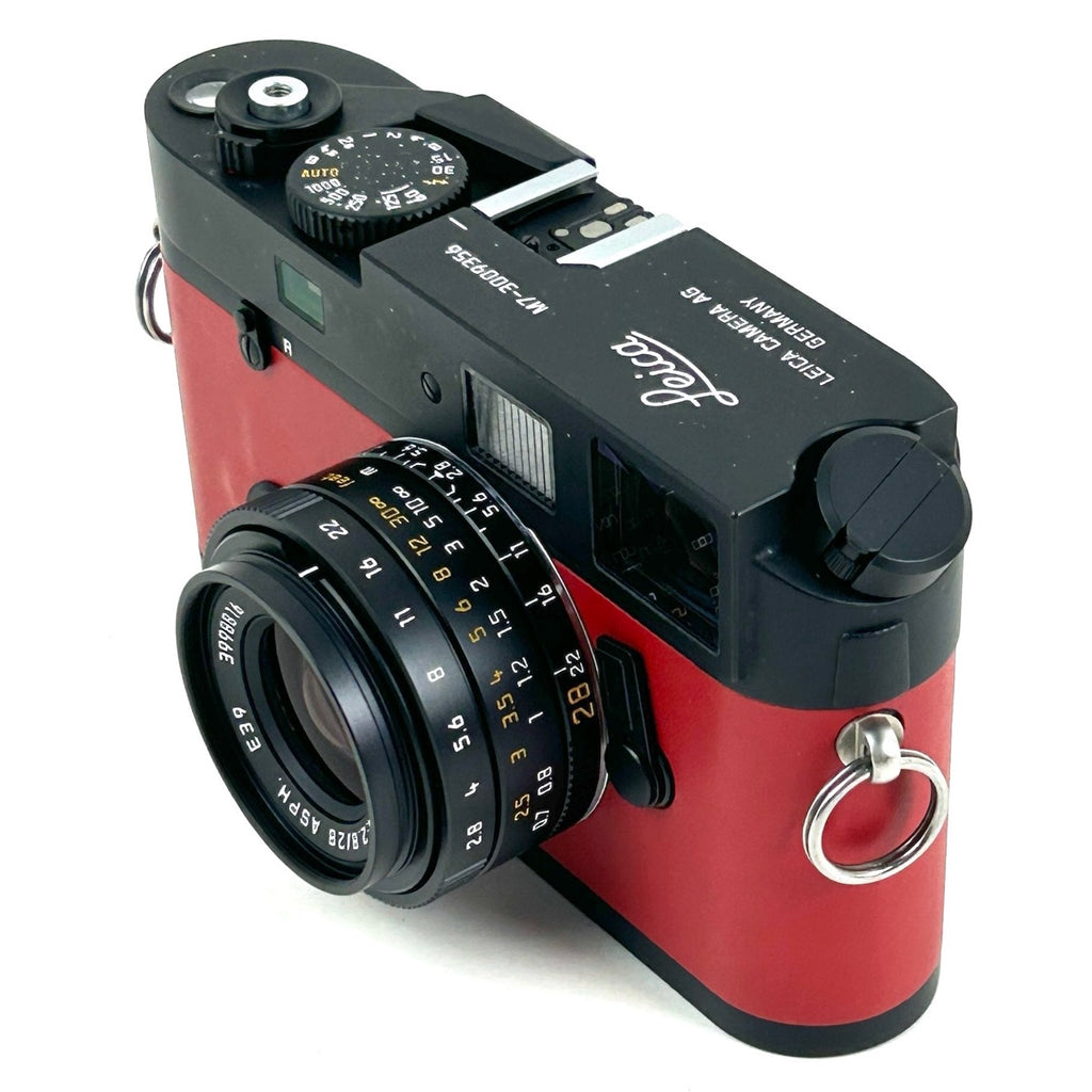 ライカ LEICA M7 アラカルト + ELMARIT-M 28mm F2.8 エルマリート ASPH. 6bit 11606 ブラック ［ジャンク品］ フィルム レンジファインダーカメラ 【中古】