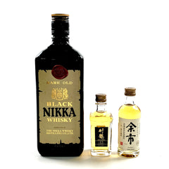 【東京都内限定お届け】ニッカ NIKKA 初号 ブラックニッカ 竹鶴 12年 余市 720ml ウイスキー セット 【古酒】