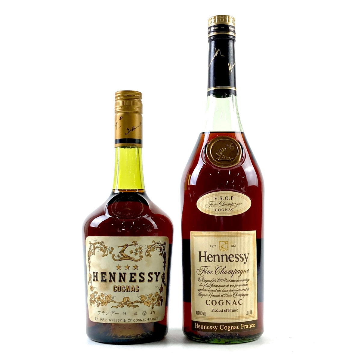 バイセル公式】ヘネシー Hennessy スリースター VSOP ファインシャンパーニュ コニャック 1000ml ブランデー セット 【古酒】 -  バイセルブランシェ