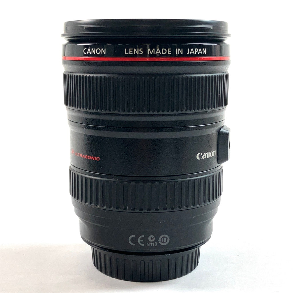 キヤノン Canon EF 24-105mm F4L IS USM 一眼カメラ用レンズ（オートフォーカス） 【中古】