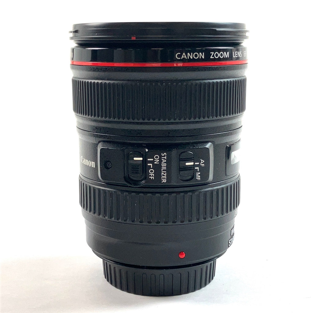 キヤノン Canon EF 24-105mm F4L IS USM 一眼カメラ用レンズ（オートフォーカス） 【中古】