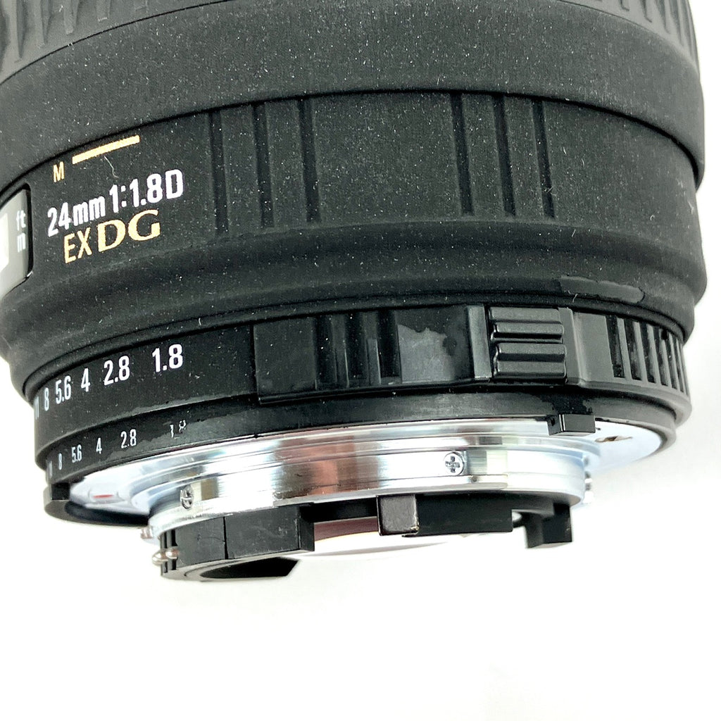 シグマ SIGMA 24mm F1.8 EX DG ASPHERICAL MACRO (ニコンF用) 一眼カメラ用レンズ（オートフォーカス） 【中古】