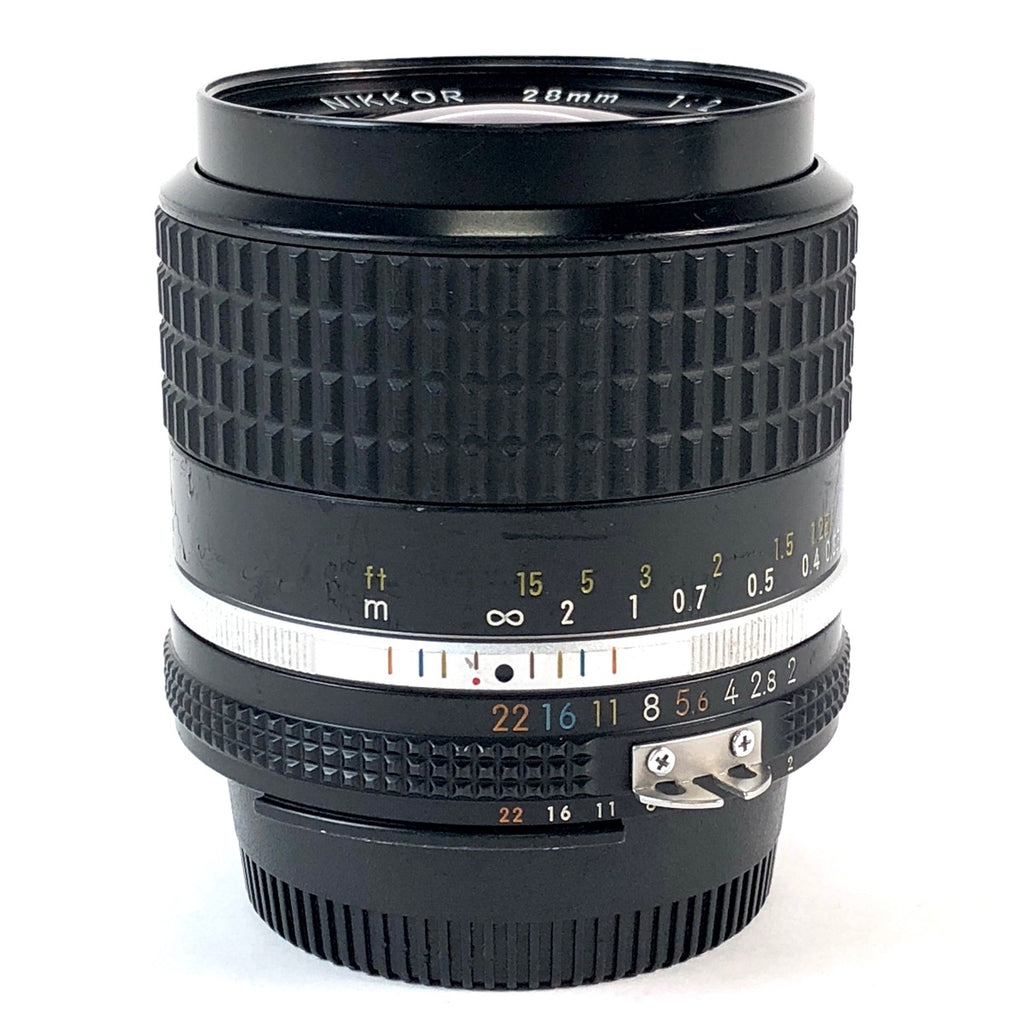 ニコン Nikon Ai-S NIKKOR 28mm F2 一眼カメラ用レンズ（マニュアルフォーカス） 【中古】