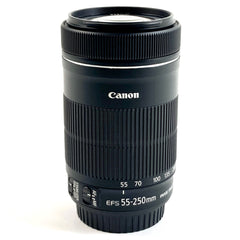 キヤノン Canon EF-S 55-250mm F4-5.6 IS STM 一眼カメラ用レンズ（オートフォーカス） 【中古】