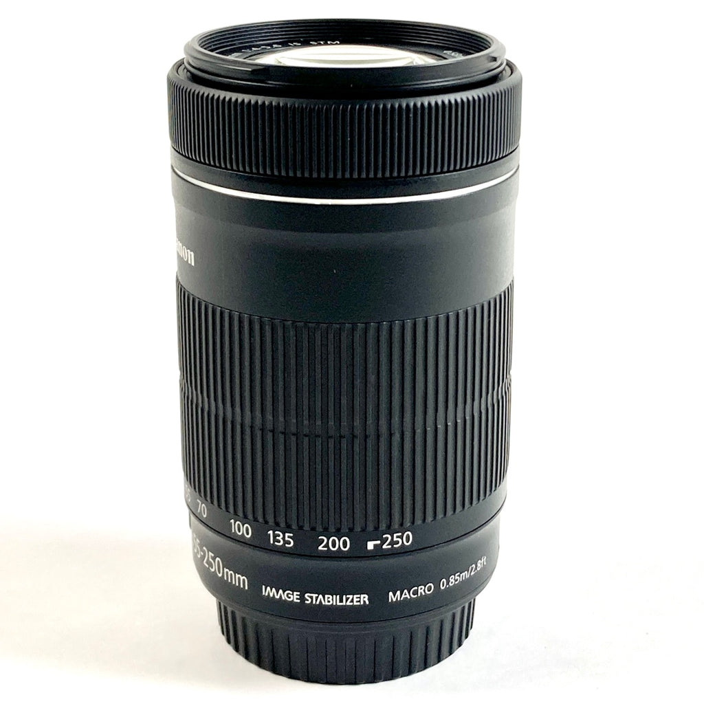 キヤノン Canon EF-S 55-250mm F4-5.6 IS STM 一眼カメラ用レンズ（オートフォーカス） 【中古】