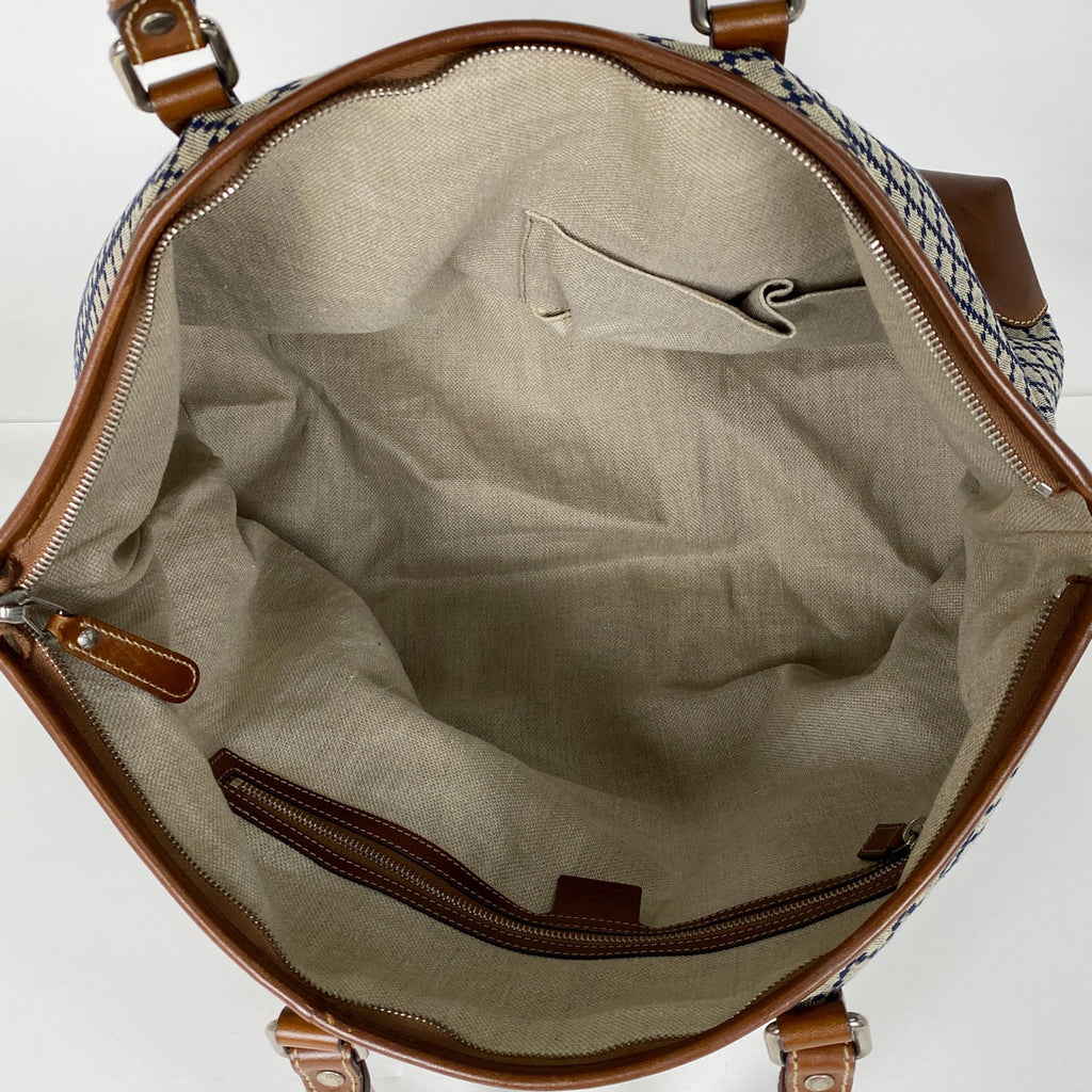 グッチ ディアマンテ トートバッグ ハンドバッグ トートバッグ キャンバス ブラウン 201482 レディース 【中古】brbag