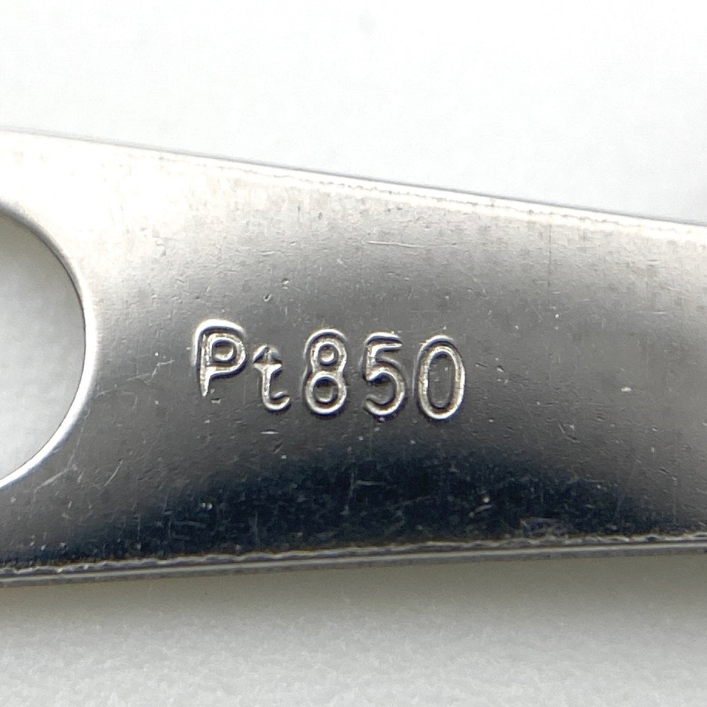トリロジー メレダイヤ デザインネックレス プラチナ ペンダント ネックレス Pt900 Pt850 ダイヤモンド レディース 【中古】brjwl