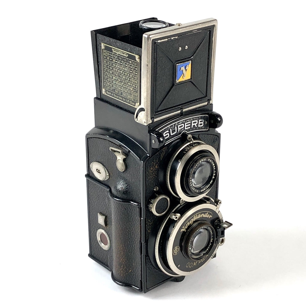 【在庫一掃】 フォクトレンダー Voigtlander SUPERB ［ジャンク品］ 二眼レフカメラ 【中古】cambb