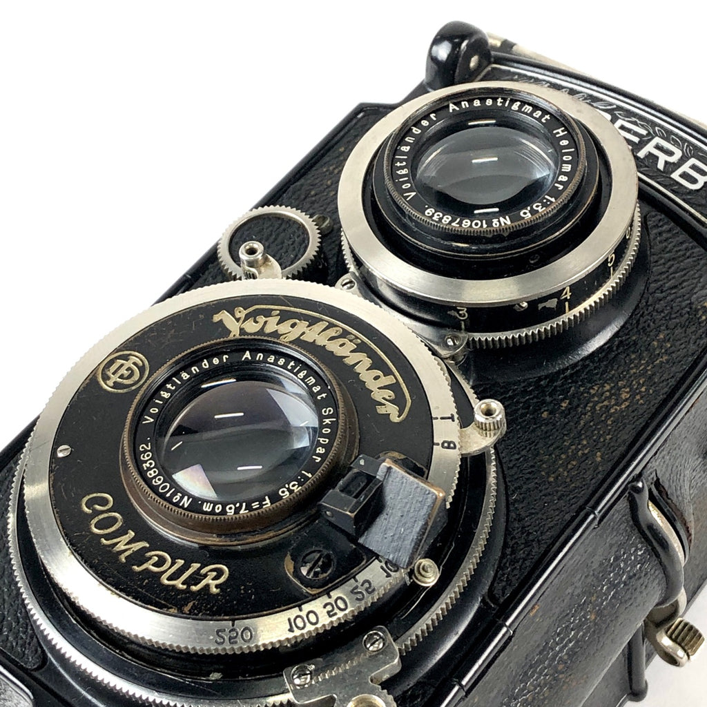 【在庫一掃】 フォクトレンダー Voigtlander SUPERB ［ジャンク品］ 二眼レフカメラ 【中古】cambb