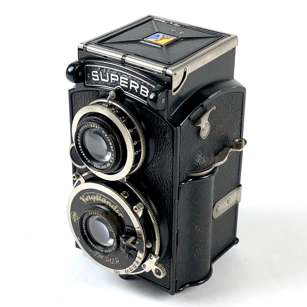 【在庫一掃】 フォクトレンダー Voigtlander SUPERB ［ジャンク品］ 二眼レフカメラ 【中古】cambb
