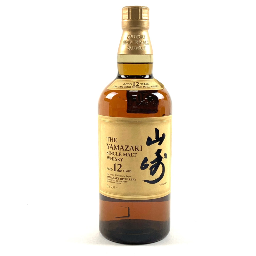 【東京都内限定お届け】 サントリー SUNTORY 山崎 12年 700ml 国産ウイスキー 【古酒】
