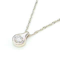 【在庫一掃】 ダイヤモンド デザインネックレス プラチナ ペンダント ネックレス Pt1000 ダイヤモンド レディース 【中古】 nbjwl