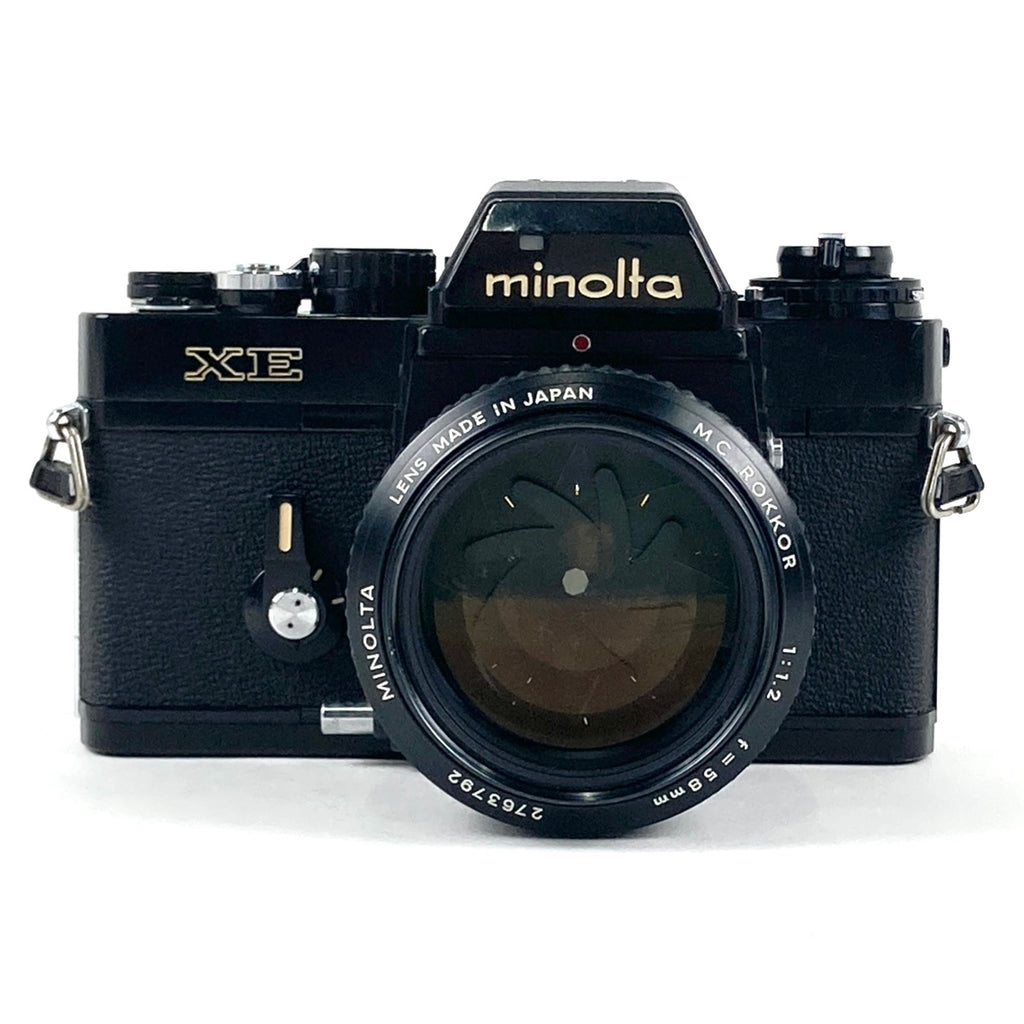 ミノルタ MINOLTA XE + MC ROKKOR 58mm F1.2 ［ジャンク品］ フィルム マニュアルフォーカス 一眼レフカメラ 【中古】