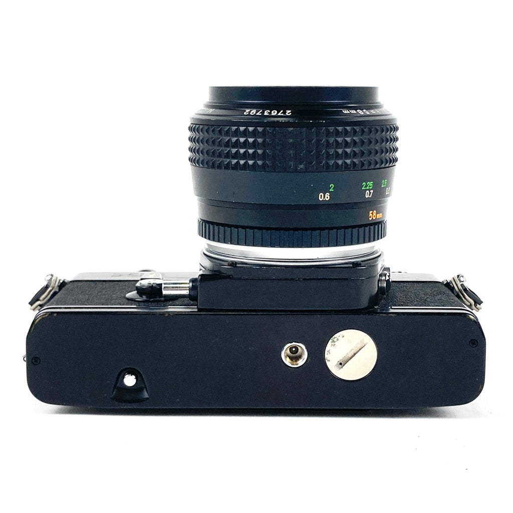 ミノルタ MINOLTA XE + MC ROKKOR 58mm F1.2 ［ジャンク品］ フィルム マニュアルフォーカス 一眼レフカメラ 【中古】