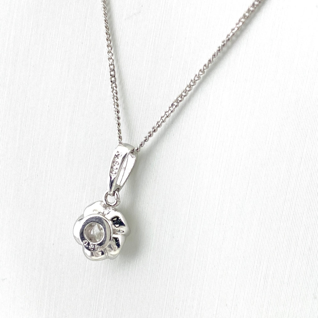 ダイヤモンド デザインネックレス プラチナ ペンダント ネックレス Pt900 Pt850 ダイヤモンド レディース 【中古】nbjwl
