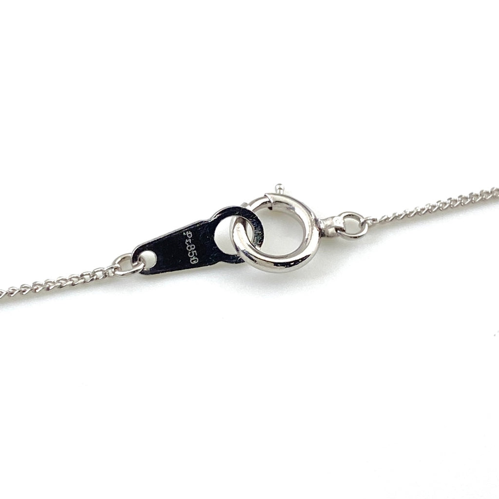 ダイヤモンド デザインネックレス プラチナ ペンダント ネックレス Pt900 Pt850 ダイヤモンド レディース 【中古】nbjwl