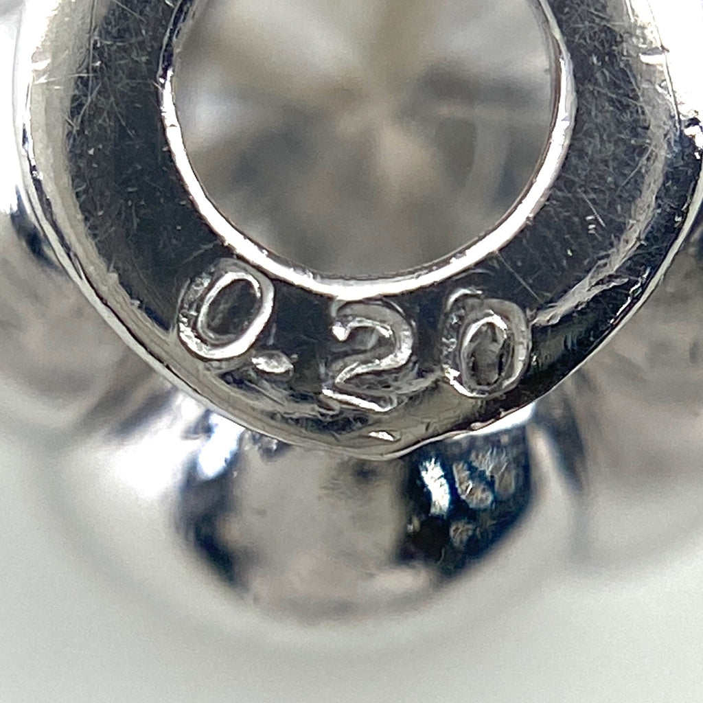 ダイヤモンド デザインネックレス プラチナ ペンダント ネックレス Pt900 Pt850 ダイヤモンド レディース 【中古】nbjwl