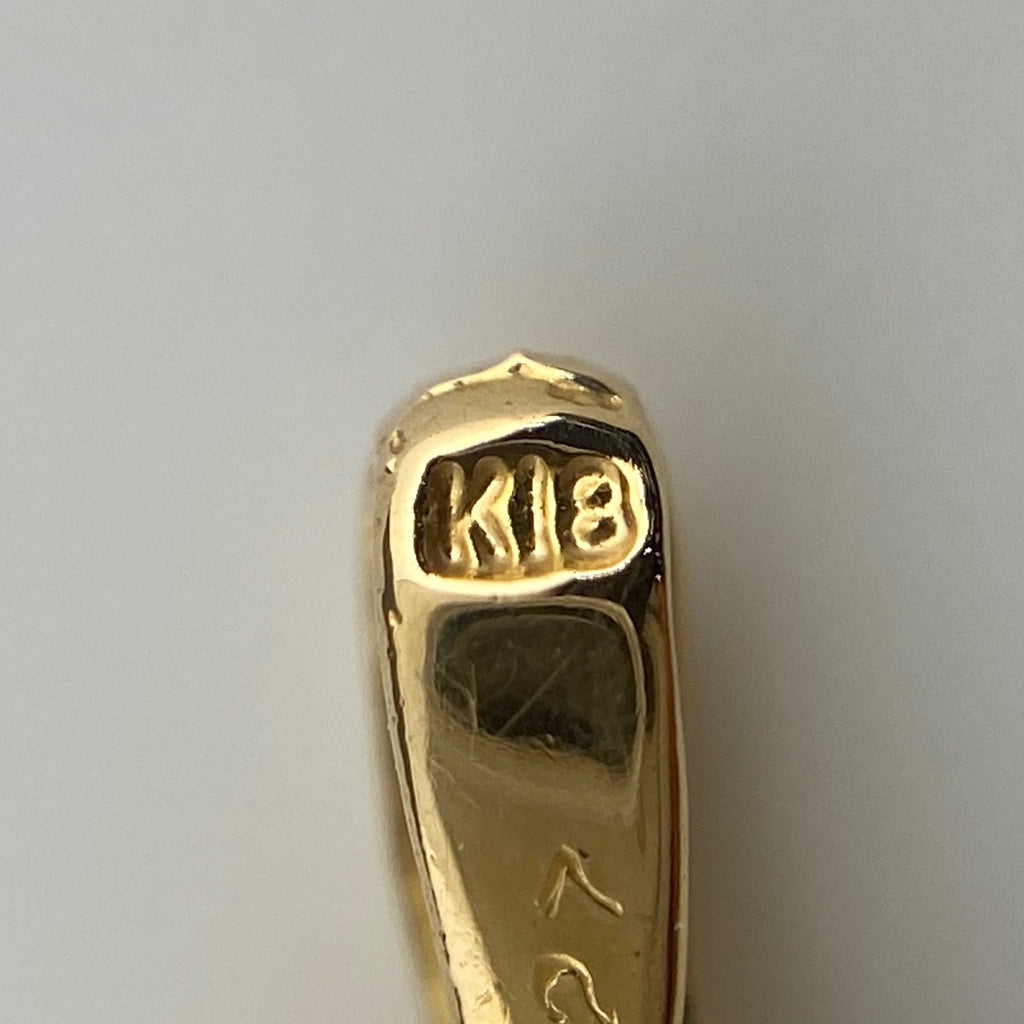 ダイヤモンド ペンダントトップ YG イエローゴールド ペンダントトップ K18 ダイヤモンド レディース 【中古】nbjwl
