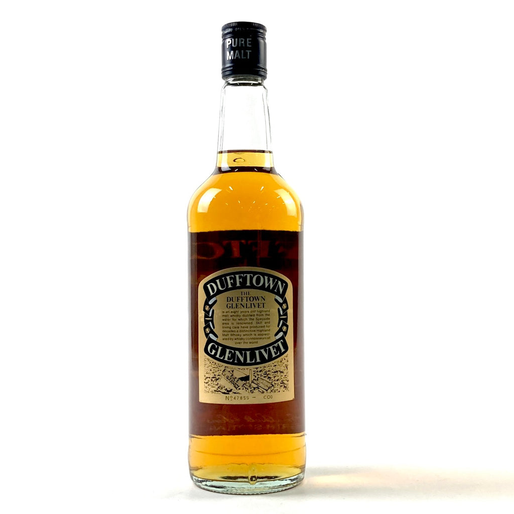 ダフタウン DUFFTOWN 8年 グレンリベット 750ml スコッチウイスキー シングルモルト 【古酒】