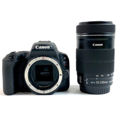 キヤノン Canon EOS Kiss X9 ブラック ＋ EF-S 55-250mm F4-5.6 IS STM デジタル 一眼レフカメラ 【中古】