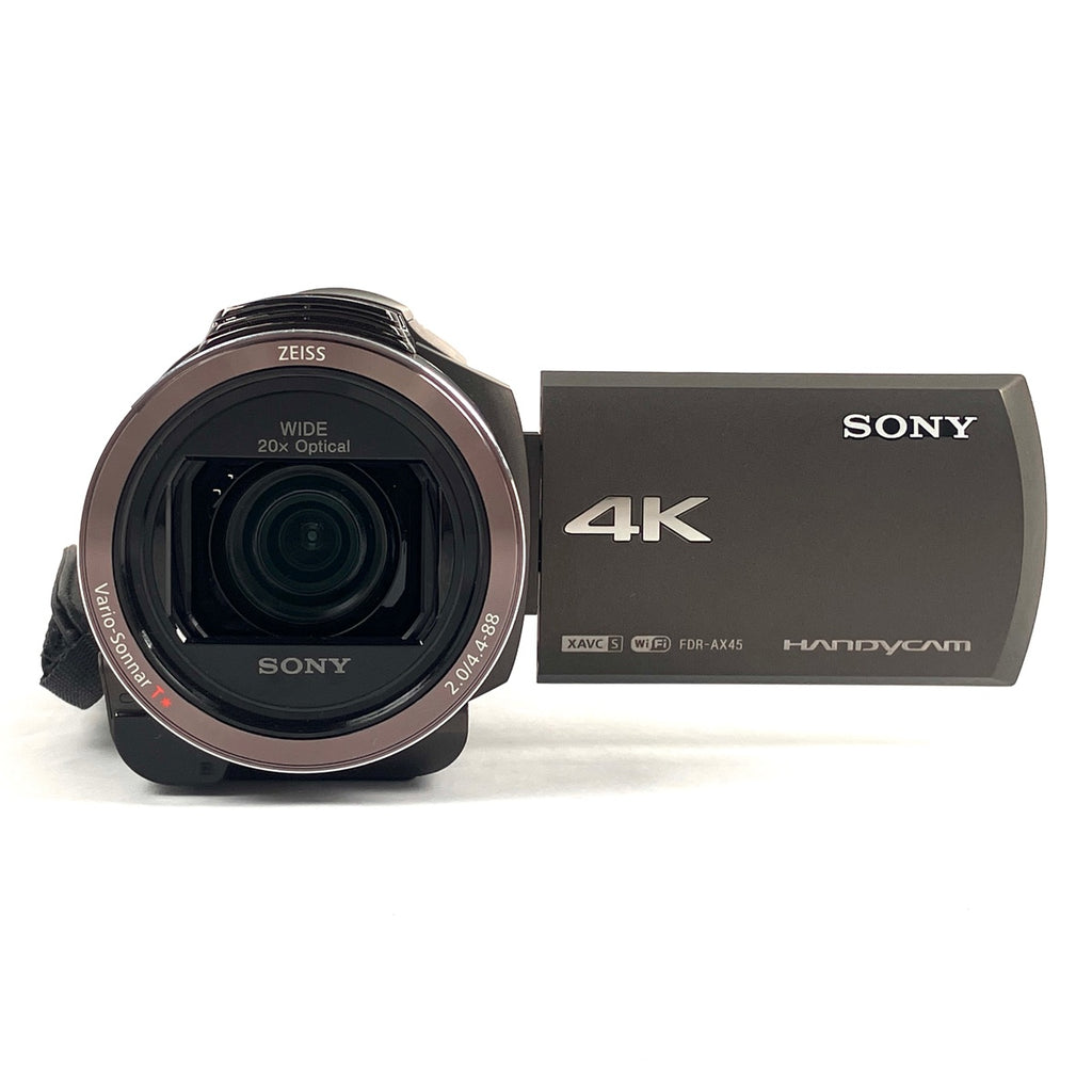 ソニー SONY デジタル4Kビデオカメラレコーダー FDR-AX45 ブロンズブラウン デジタルビデオカメラ 【中古】