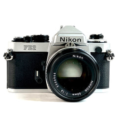 ニコン Nikon FE2 + Ai-S NIKKOR 50mm F1.4 フィルム マニュアルフォーカス 一眼レフカメラ 【中古】